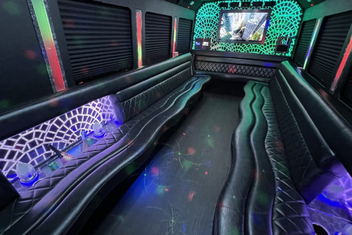 Shawnee Limo Bus Interior