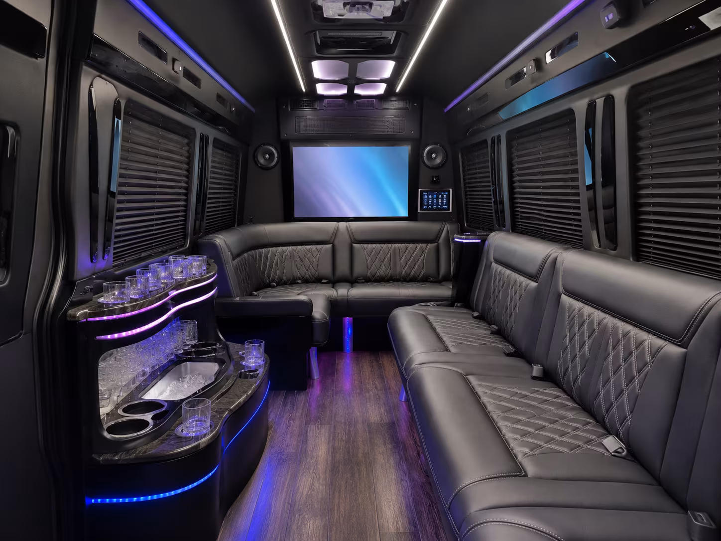 bus rental options for shawnee trips