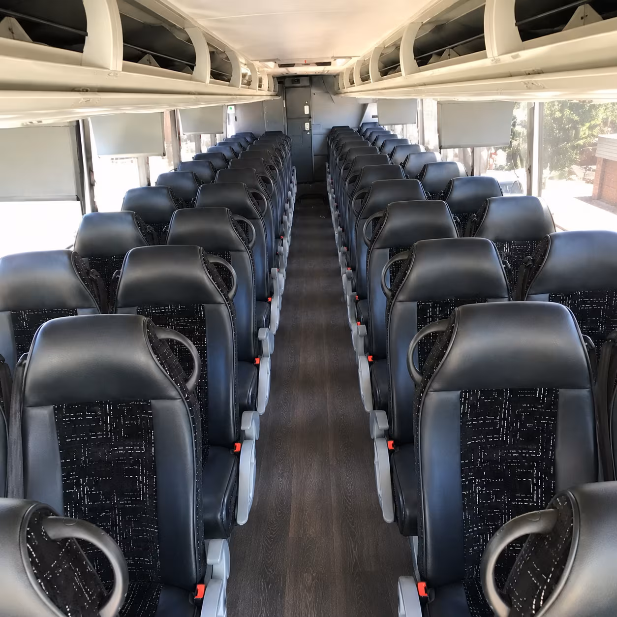 shawnee charter bus interior