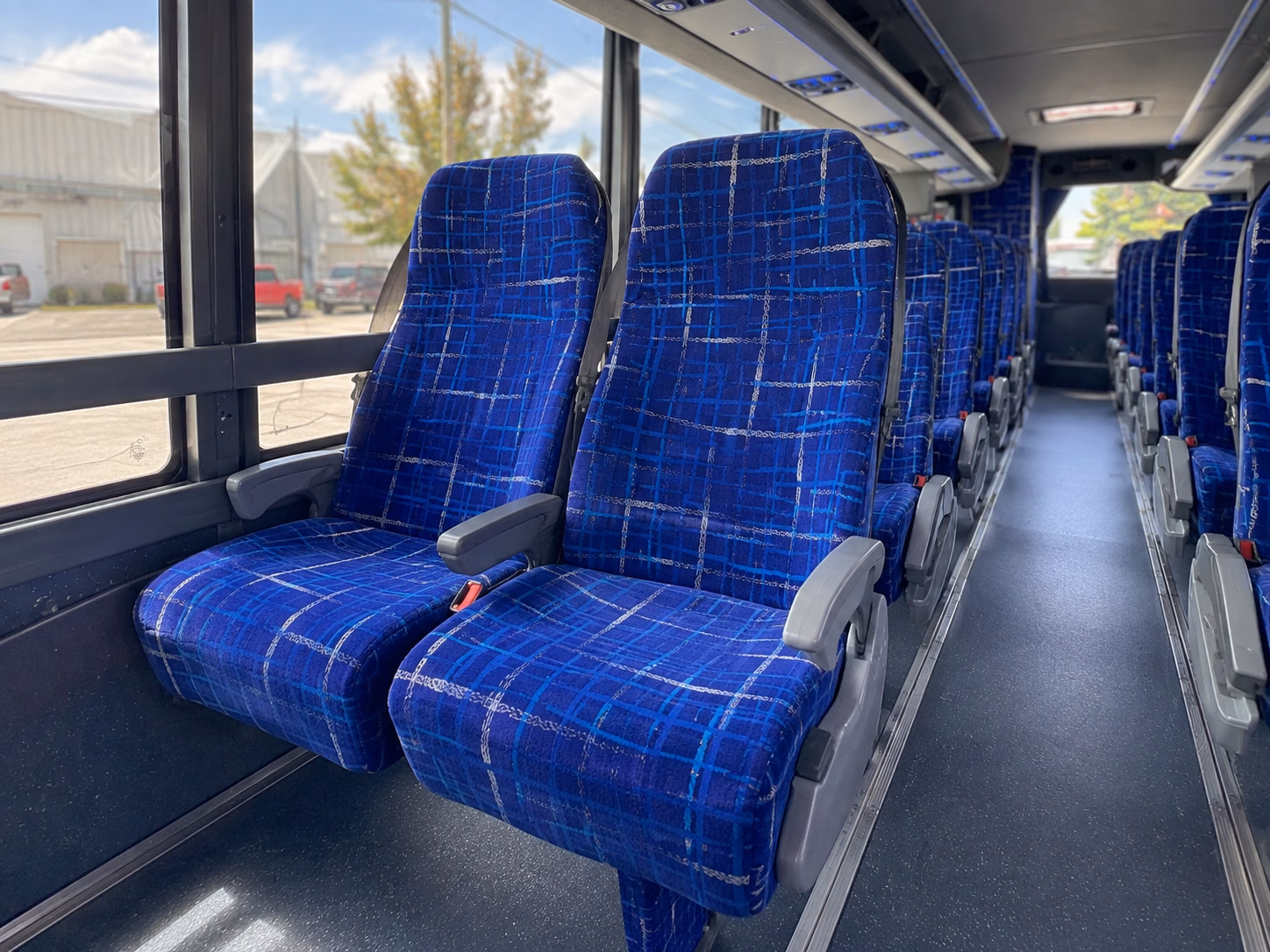 shawnee charter bus rental inside