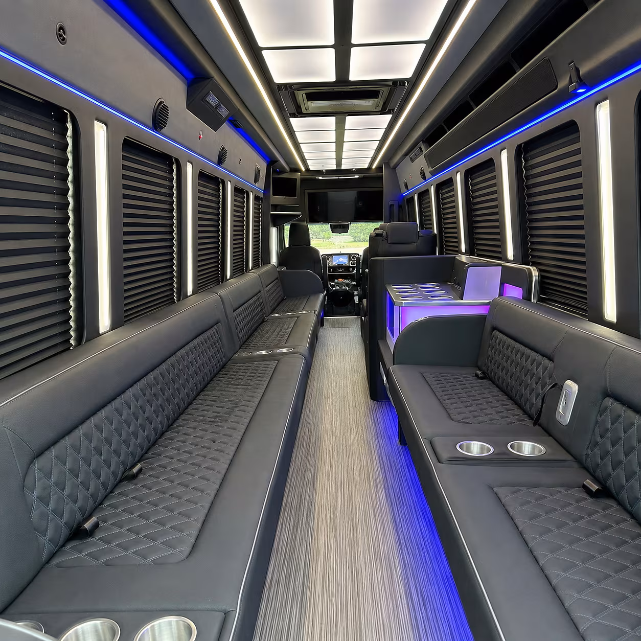 shawnee party bus rentals inside